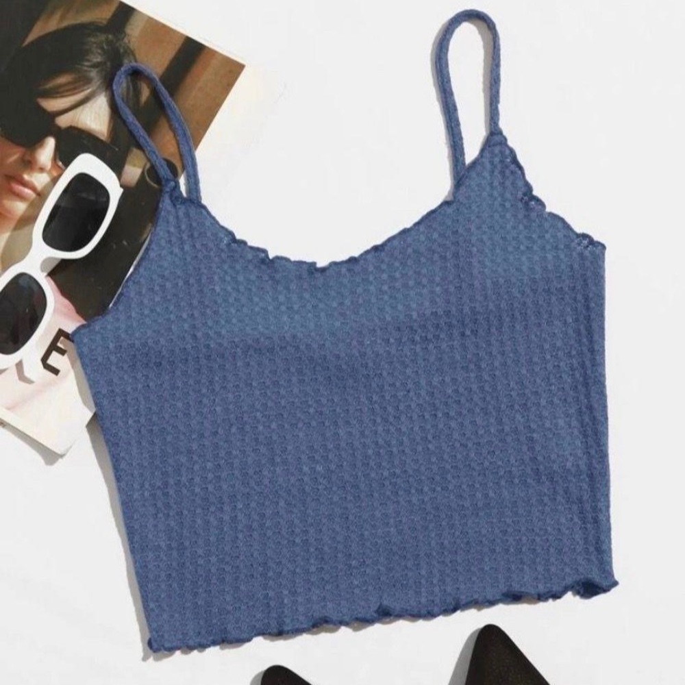 SHEIN blue tank top